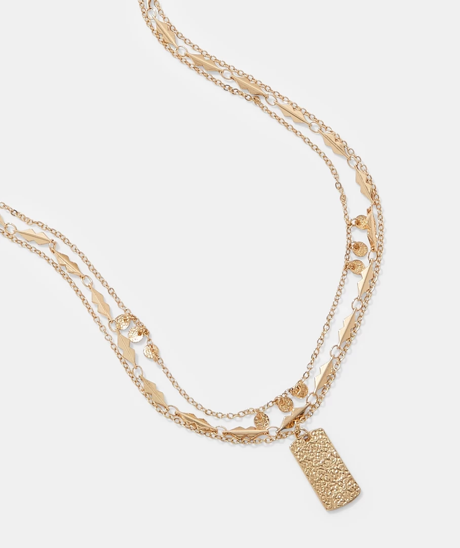 GOLD MIXED CHAIN NECKLACE PACK - Image 3