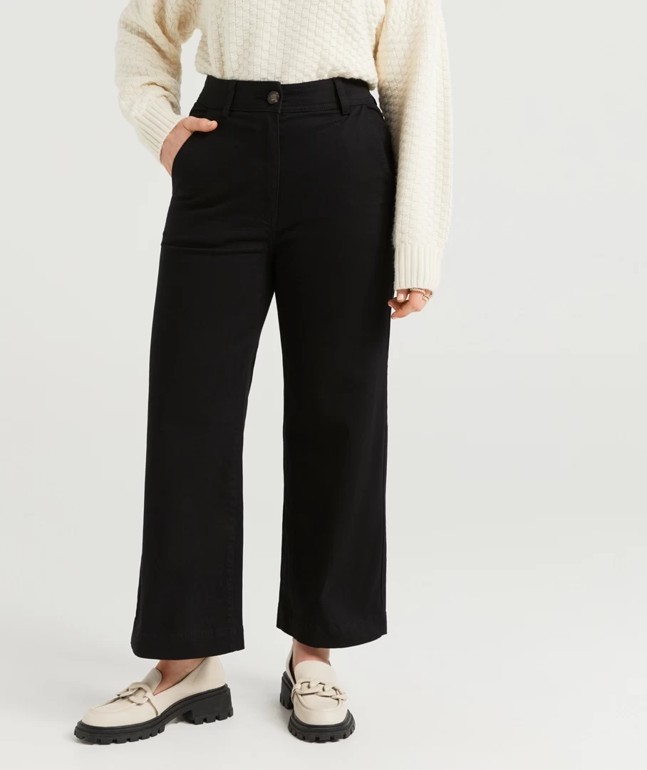 SKYLAR CROPPED WIDE LEG PANTS - Image 8