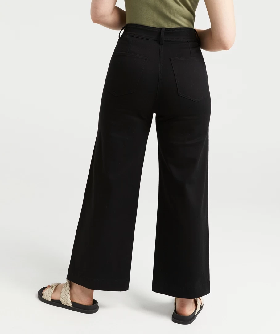 SKYLAR CROPPED WIDE LEG PANTS - Image 4