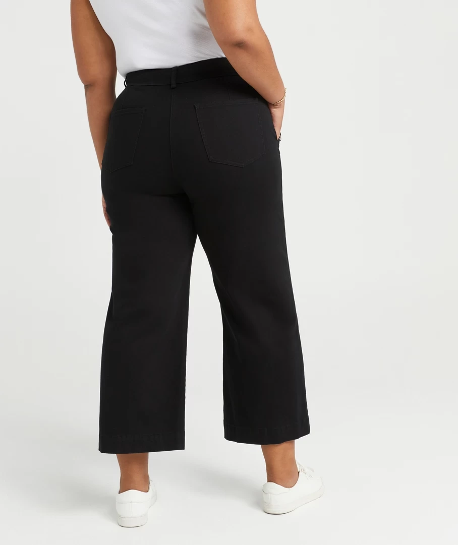 SKYLAR CROPPED WIDE LEG PANTS - Image 6