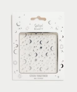 STICK TOGETHER NAIL STICKERS - CELESTIAL SILVER
