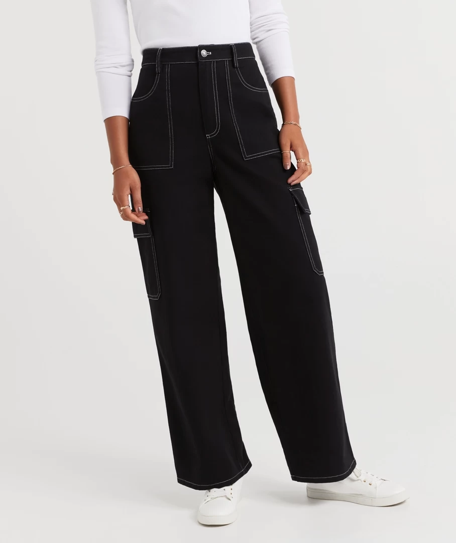 DREW CARGO STRAIGHT LEG PANTS - Image 2