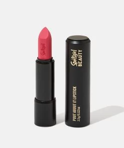 POUT ABOUT IT - SATIN LIPSTICK - PRETTY IN PINK