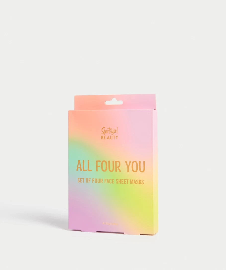 SHEET FACE MASK COLLECTION - 4 PACK - Image 2