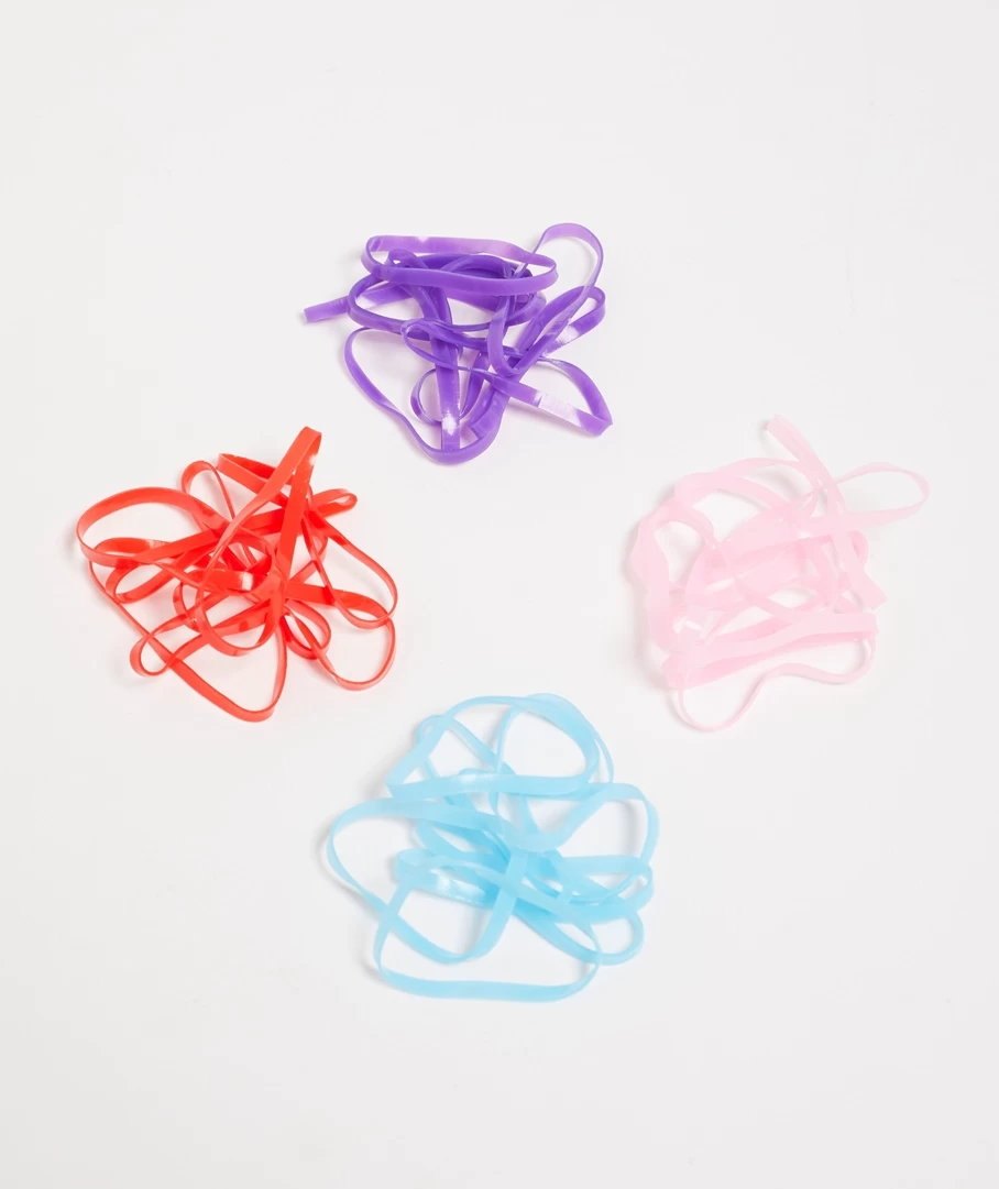 HAIR HALOS - COLOURED HAIR ELASTICS
