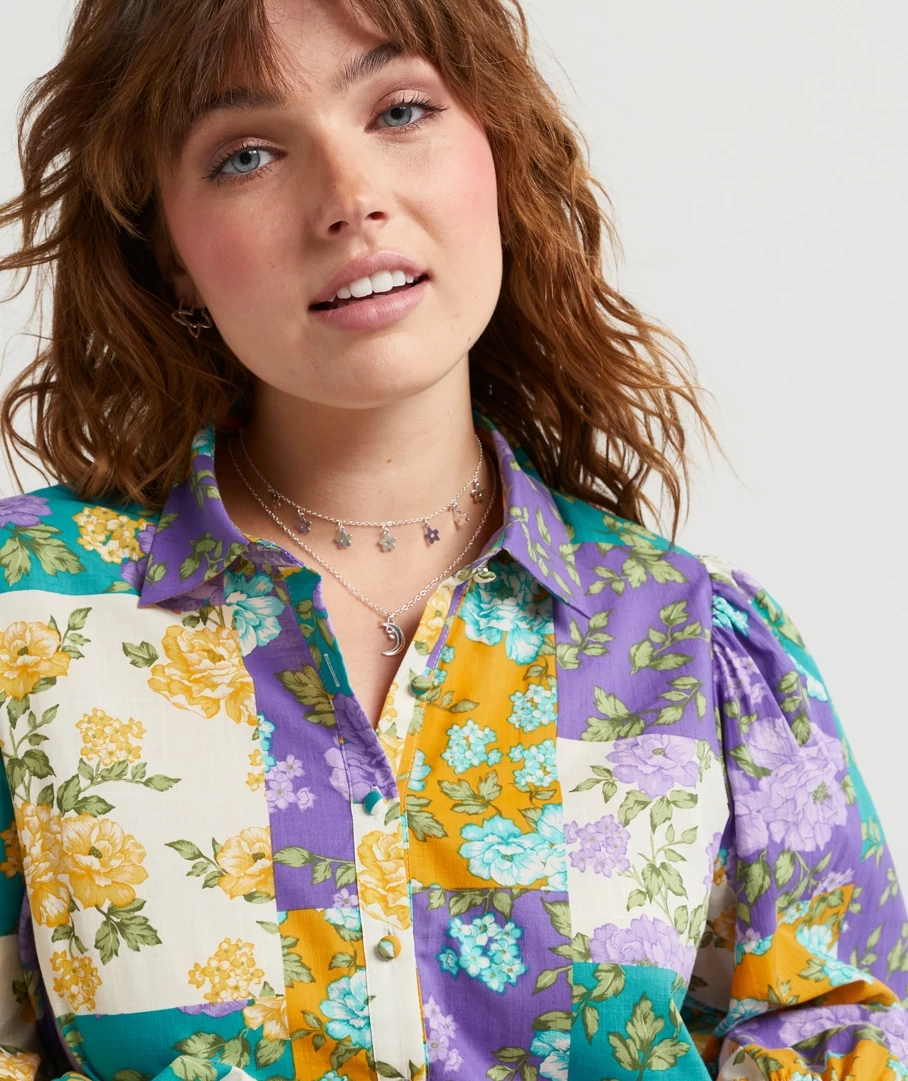 ZAIDA COTTON PRINTED SHIRT - Image 6