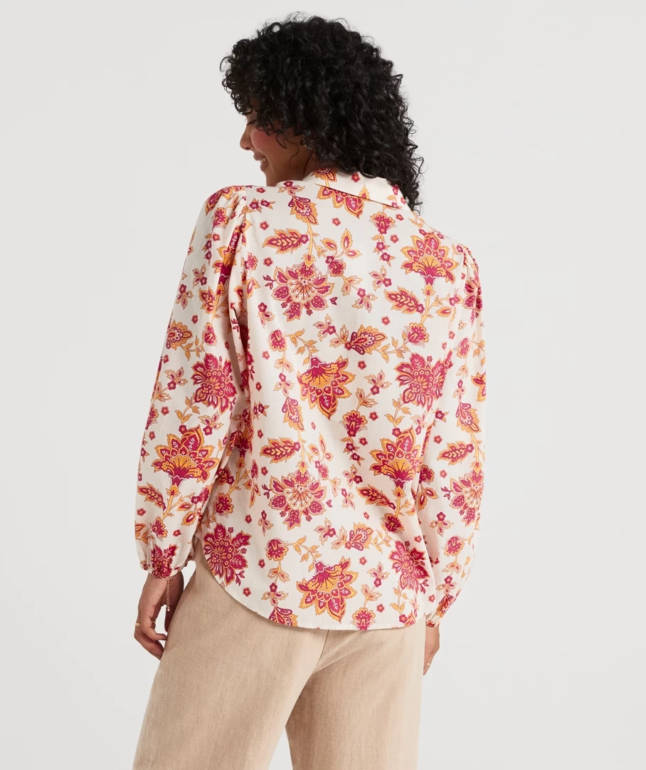 ZAIDA COTTON PRINTED SHIRT - Image 11