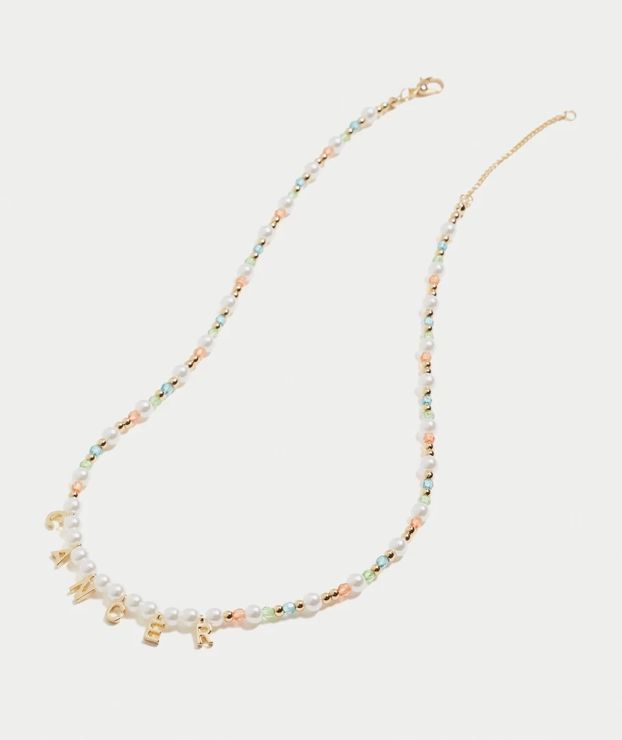 STARGAZER BEADED ZODIAC NECKLACE - Image 5