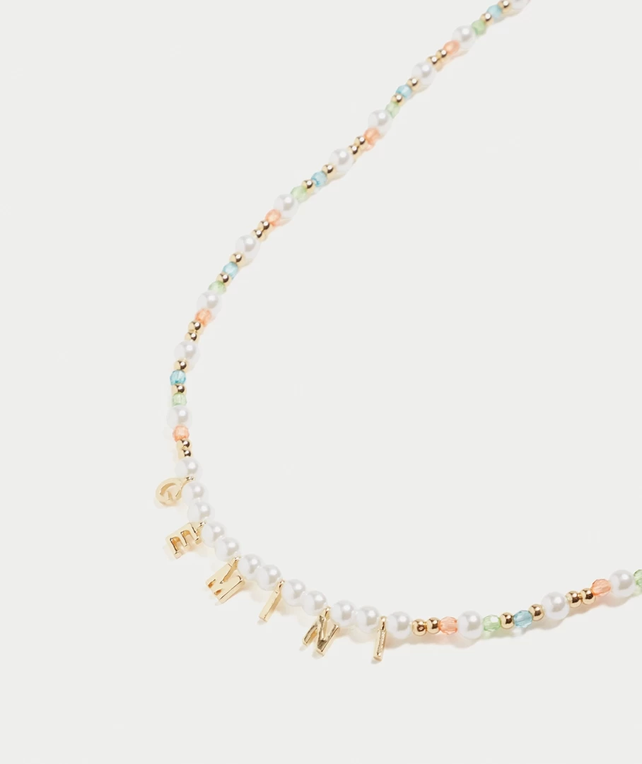 STARGAZER BEADED ZODIAC NECKLACE - Image 4