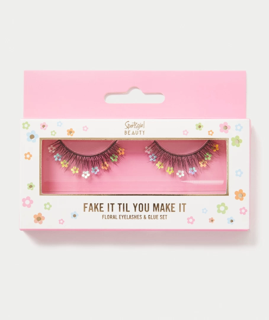 FAKE IT TIL YOU MAKE IT - FLORAL EYELASHES