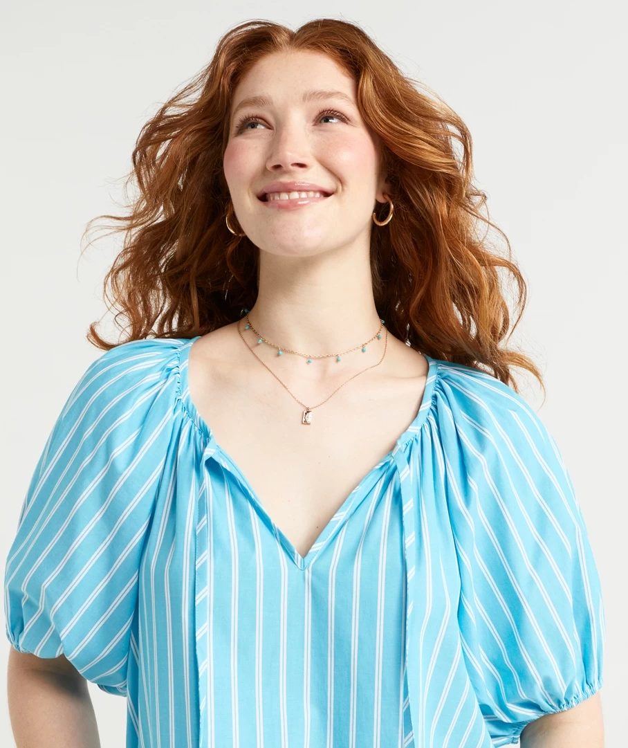 HANNA COTTON SMOCK MINI DRESS - Image 8