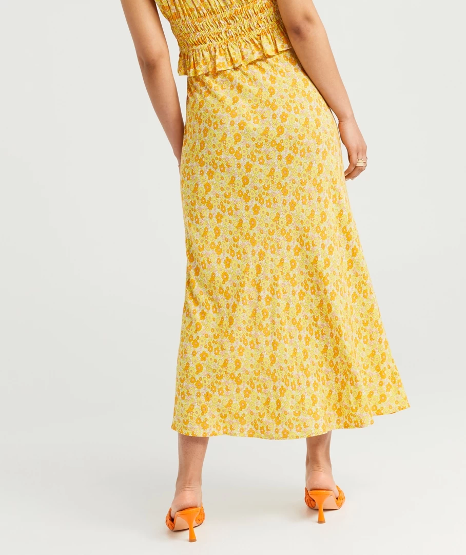 JENNA SLIP MIDI SKIRT - Image 4