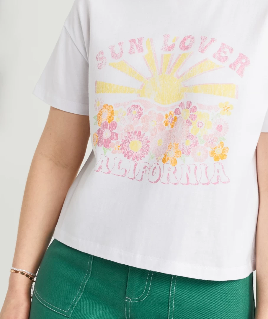 SUN LOVER GRAPHIC T-SHIRT - Image 3