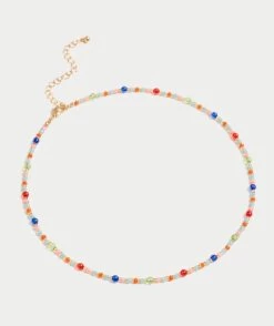 PETITE MIXED BEAD NECKLACE