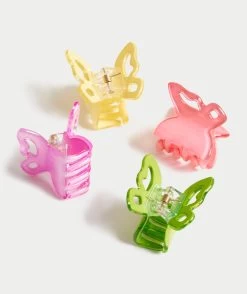 BRIGHT BUTTERFLY HAIR CLIP PACK