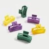 MINI RECTANGLE HAIR CLAW PACK