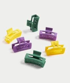 MINI RECTANGLE HAIR CLAW PACK