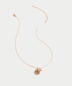 GOLD PLATED BIRTHSTONE PENDANT NECKLACE