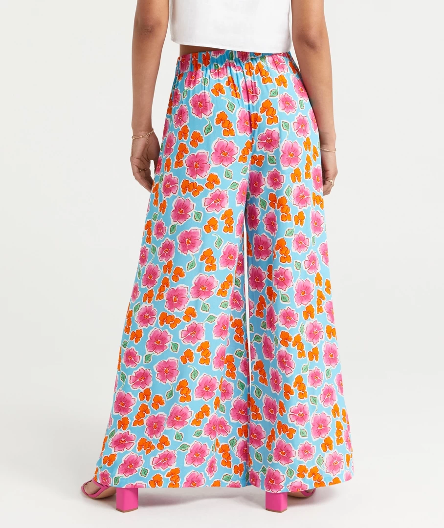 STELLA PRINTED PALAZZO PANTS - Image 4
