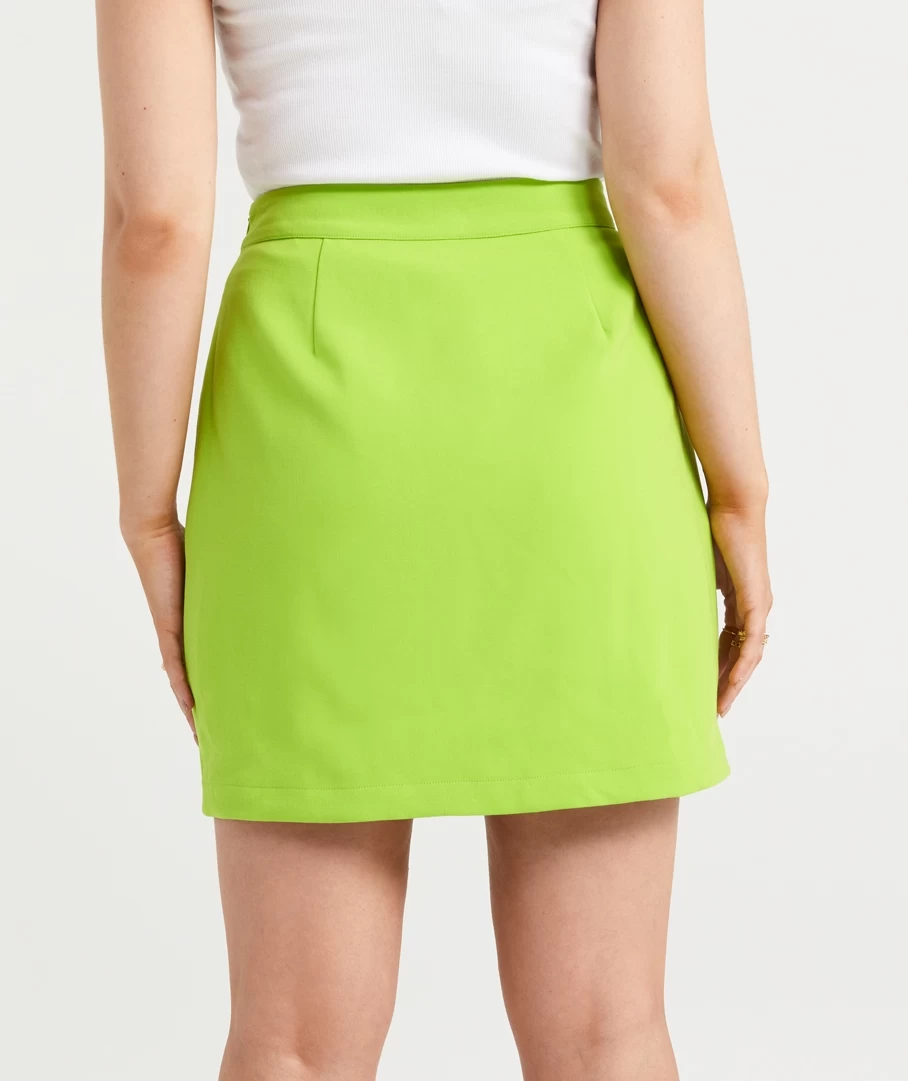 REINA CREPE MINI SKIRT - Image 3
