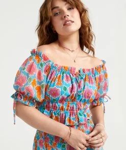 PRISCILLA OFF SHOULDER TOP