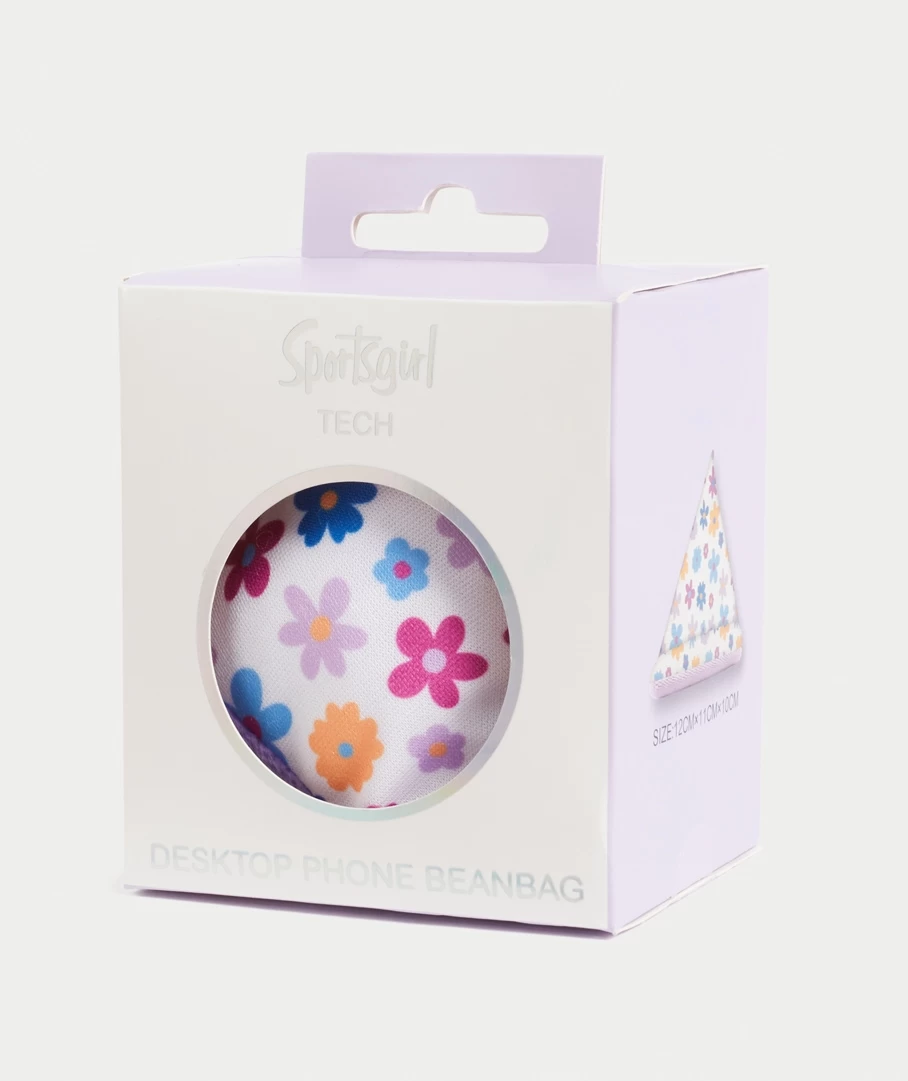 PHONE BEAN BAG STAND – POET FLORAL - Image 2