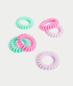 HAIR HALOS - BLUE/PINKS CREASE FREE HAIR COILS