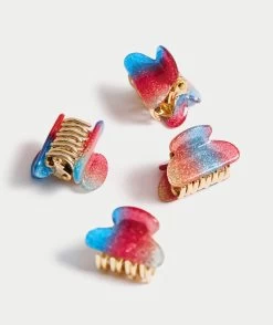 GLITTER MINI HAIR CLAW PACK