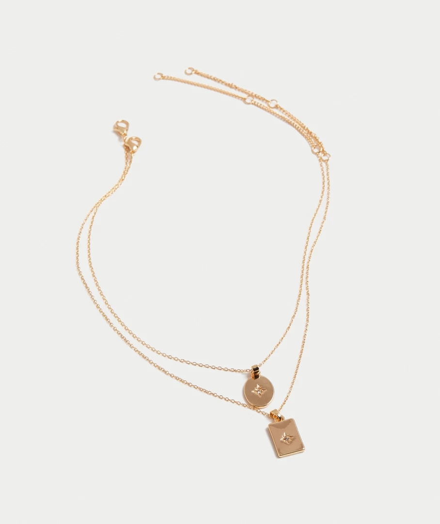 GOLD PLATED MIXED PENDANT NECKLACE PACK