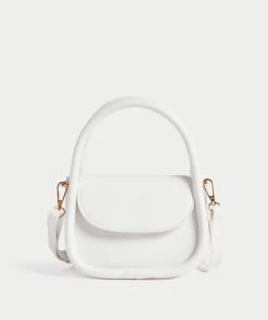 MISCHA WHITE CROSSBODY BAG