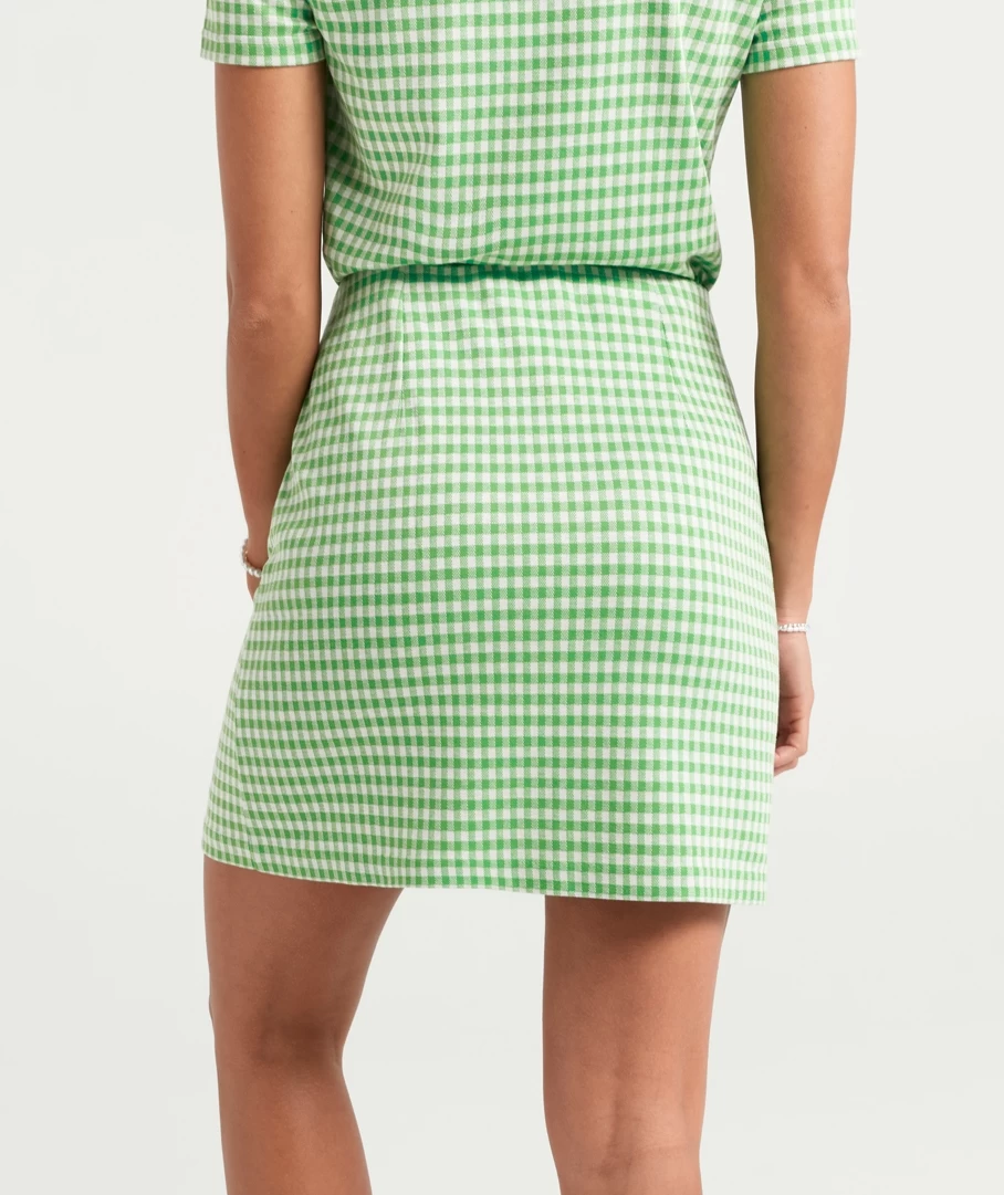 CHECK MINI SKIRT - Image 4