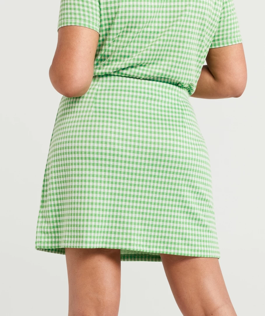 CHECK MINI SKIRT - Image 7