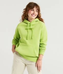 REWIND OVERSIZED BUBBLE LOGO HOODIE