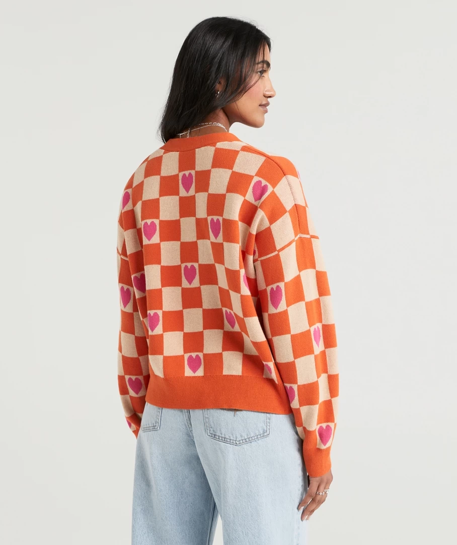 ROMAINE JACQUARD KNIT CARDI - Image 4