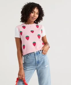 LUCY JACQUARD KNIT VEST