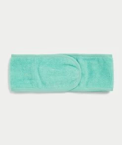 FRESH FACED - AQUA MICORFIBRE VELCRO BEAUTY HEADBAND