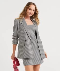 ARDEN DOUBLE BREASTED BLAZER
