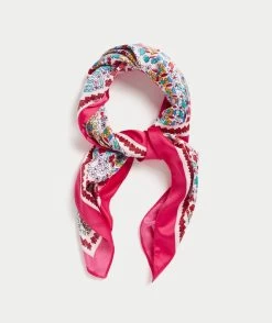 BOHO PAISLEY SATIN SCARF
