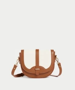 ARIA CANVAS SADDLE BAG