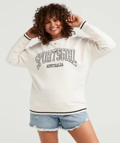 REWIND COLLEGIATE OVERSIZED SWEAT