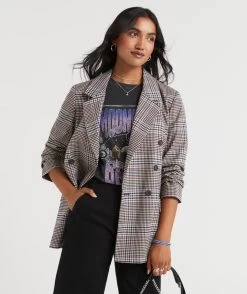 DALLAS CHECK BLAZER