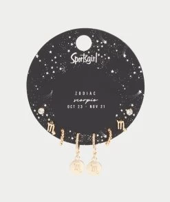 GOLD ZODIAC EARRING PACK