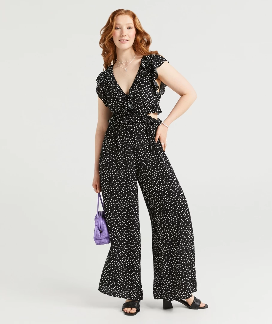 THALIA RUFFLE JUMPSUIT