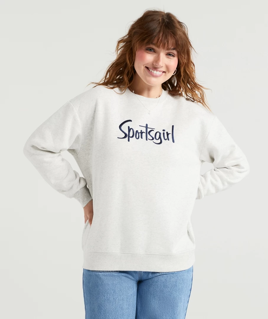 REWIND OVERSIZED TRADITIONAL LOGO SWEAT - Image 2