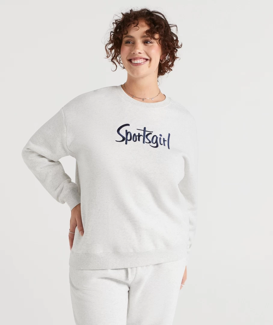 REWIND OVERSIZED TRADITIONAL LOGO SWEAT - Image 5