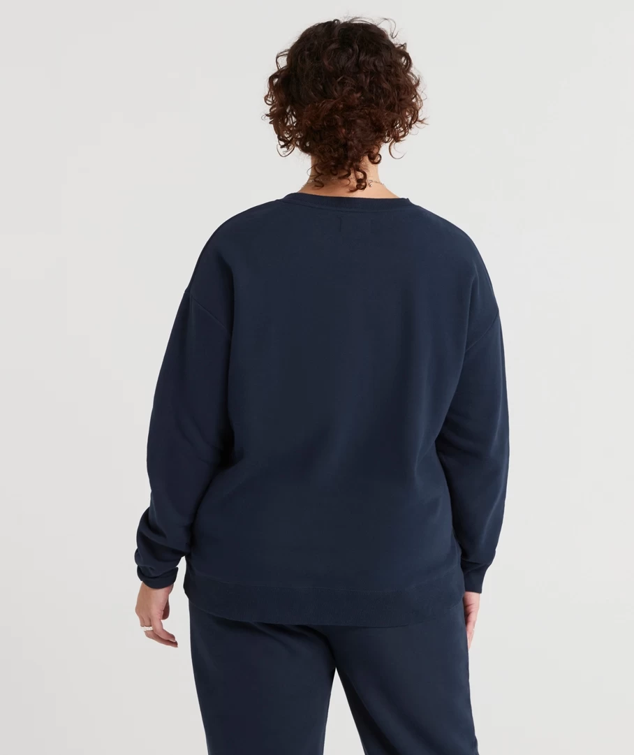 REWIND OVERSIZED TRADITIONAL LOGO SWEAT - Image 10