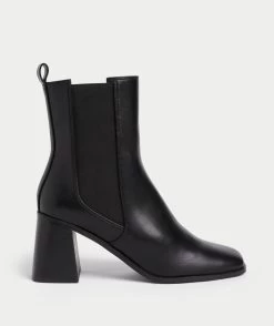 DYLAN HIGH ANKLE BOOT - BLACK