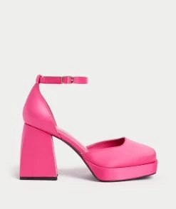 ELODIE PLATFORM HEEL - PINK