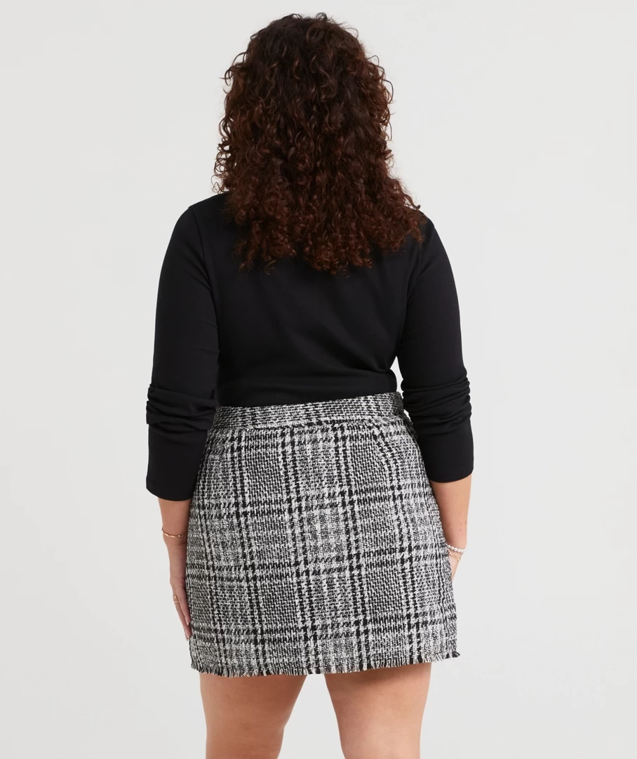 KENDALL TWEED MINI SKIRT - Image 5