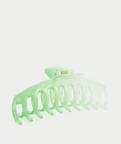 GREEN ESSENTIAL HAIR CLAW